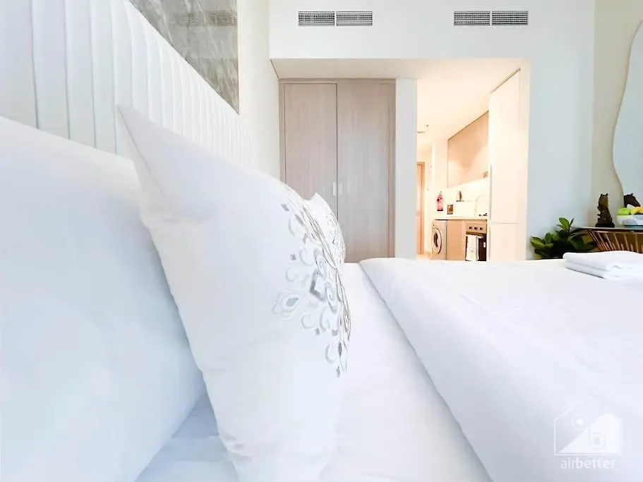 Sleek Studio In Azizi Riviera With Modern Comforts Dubai Apartment