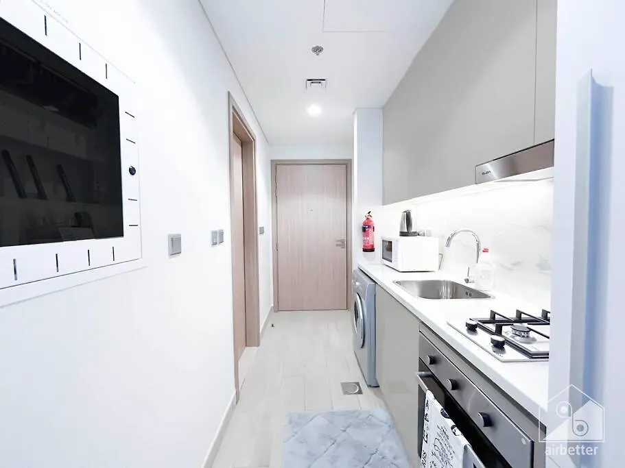 Apartment Sleek Studio In Azizi Riviera With Modern Comforts Dubai
