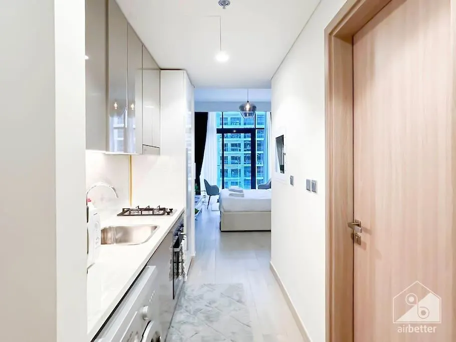 Sleek Studio In Azizi Riviera With Modern Comforts Dubai Apartment