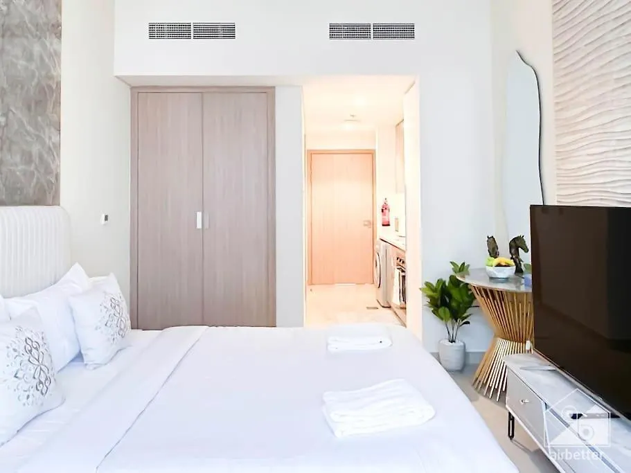 Sleek Studio In Azizi Riviera With Modern Comforts Dubai Apartment